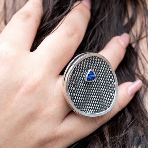 Ocean - Silver Ring