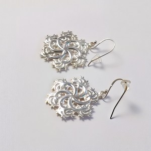 Six Pointed Earrings