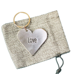 Handforged Iron Key Ring 