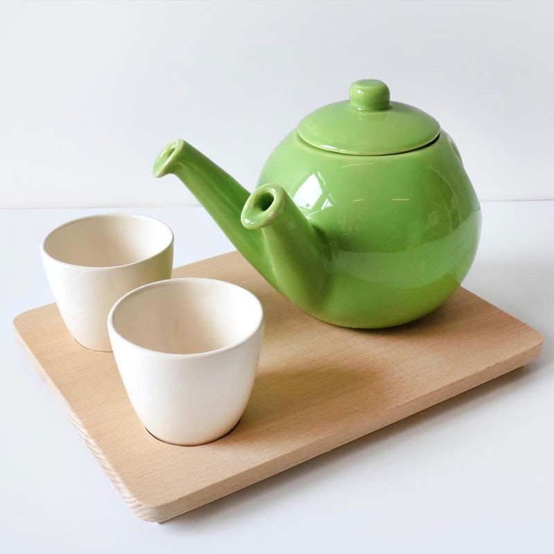 HANDMADE TWO-SPOUTED TEAPOT FOR COUPLES