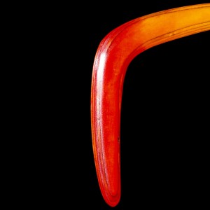 Handcrafted Artisanal Wooden Boomerang
