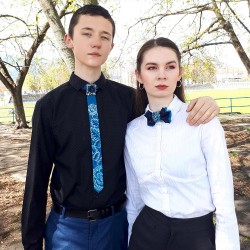 Water Energy- Blue Bow Tie