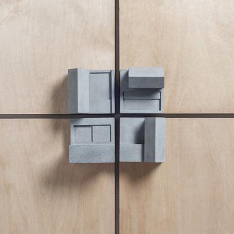 Miniature Home Concrete Door Knobs