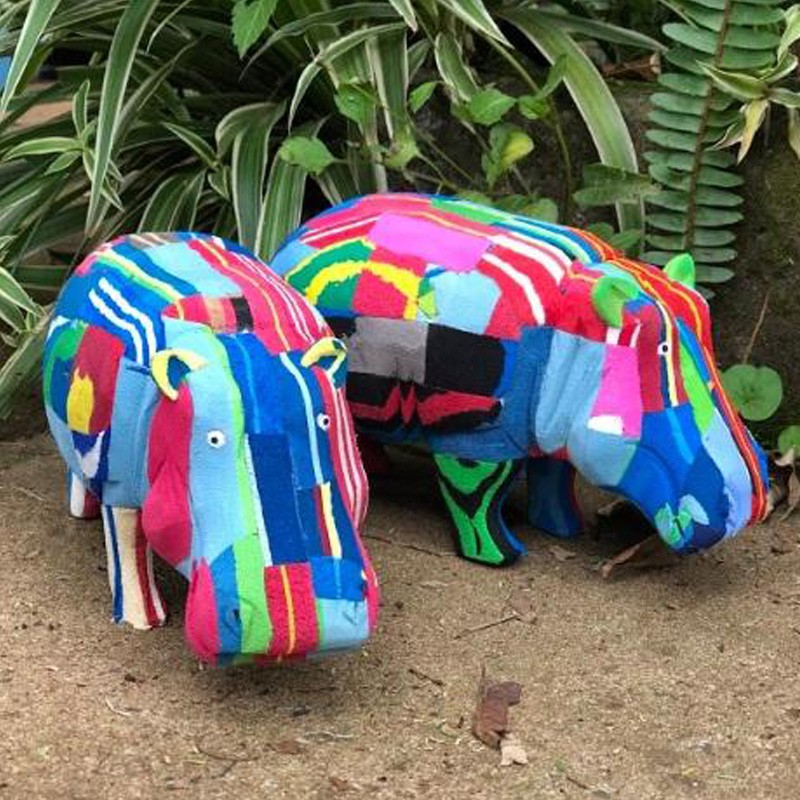 Flip Flop Recycled Hippo