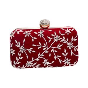 'Mayan Red' Clutch 