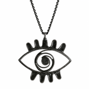 The 'Evil Eye' Stained Glass Necklace