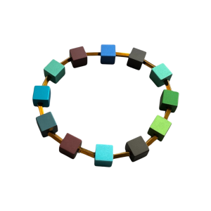 Aluminum Cube bracelet