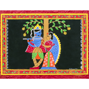 'Radha Krishna' Indian Artwork