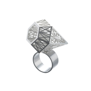 Ring - Hexagonal Gem I