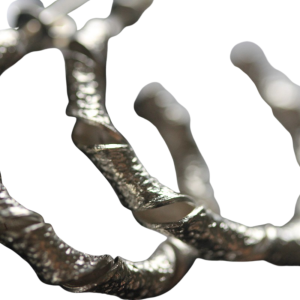 Silver Twisted Loopy Earrings