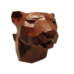  Wooden Leopard 