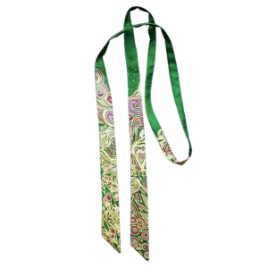 'Touch of Green' - Silk Tie