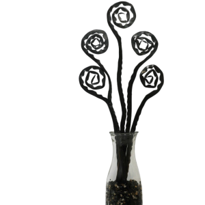 Steel Flower Display