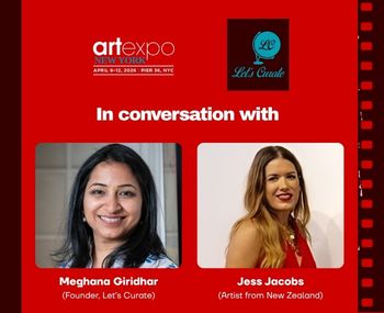 New Zealand Based Artist, Jess Jacobs for Artexpo 2026