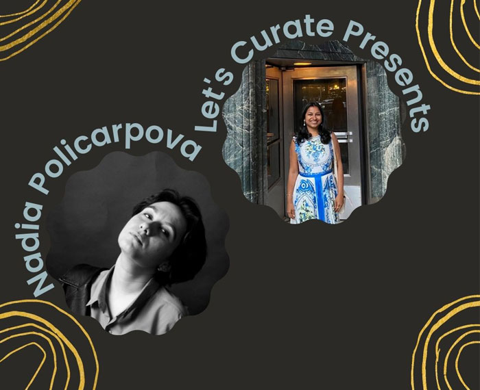 Moldovan Textile Jewelry Designer, Nadia Policarpova